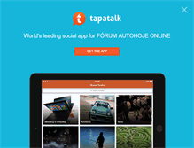 Tablet Screenshot of forum.autohoje.com